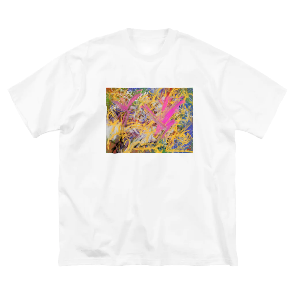 Shinya_Moritaのabstract ビッグシルエットTシャツ