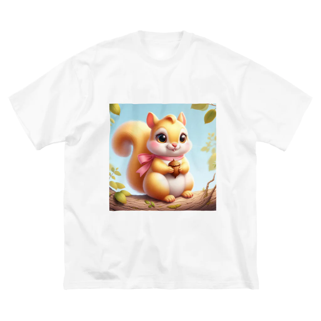 117hibikiのリス🐿 ビッグシルエットTシャツ