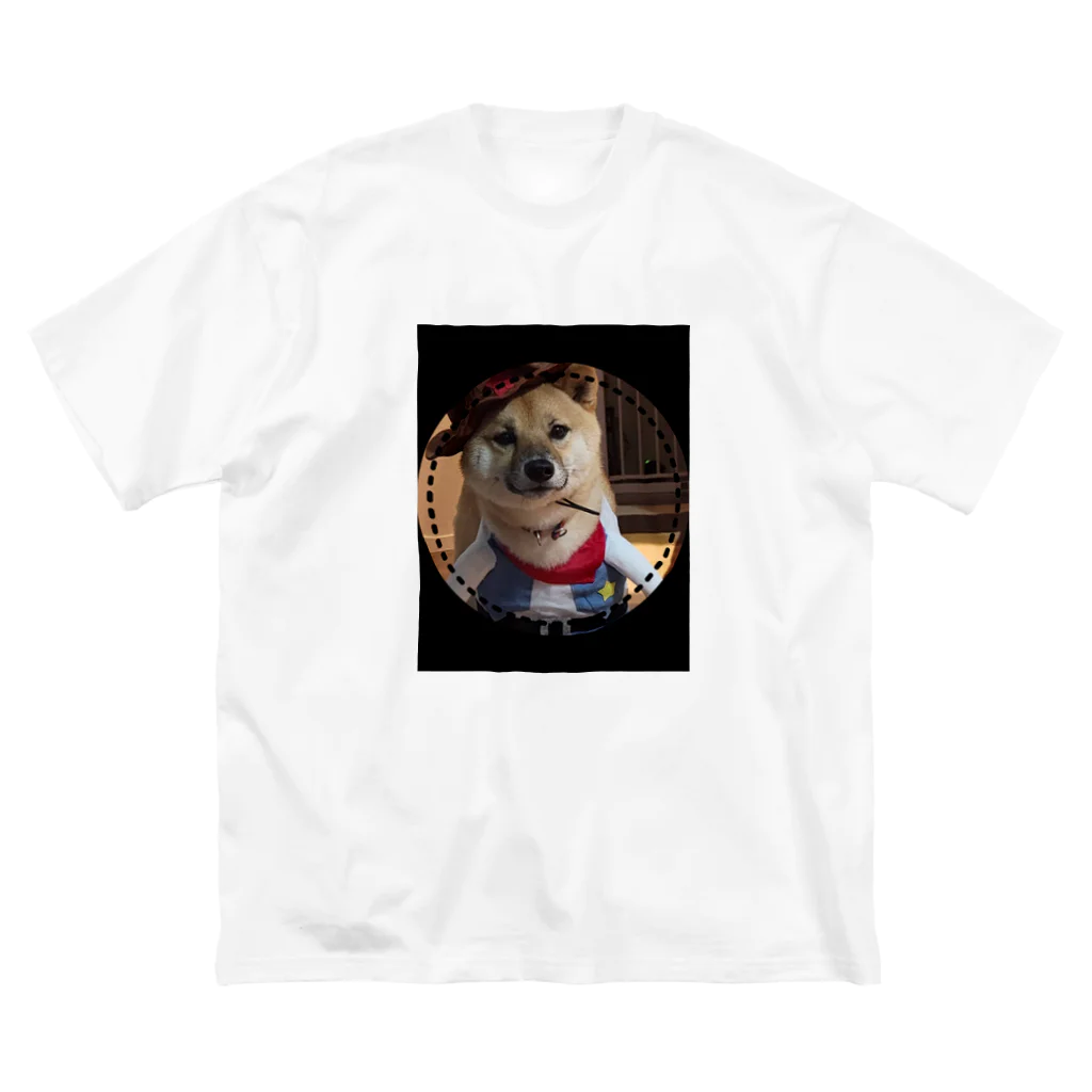 117hibikiの柴犬COOUo･ｪ･oU ビッグシルエットTシャツ