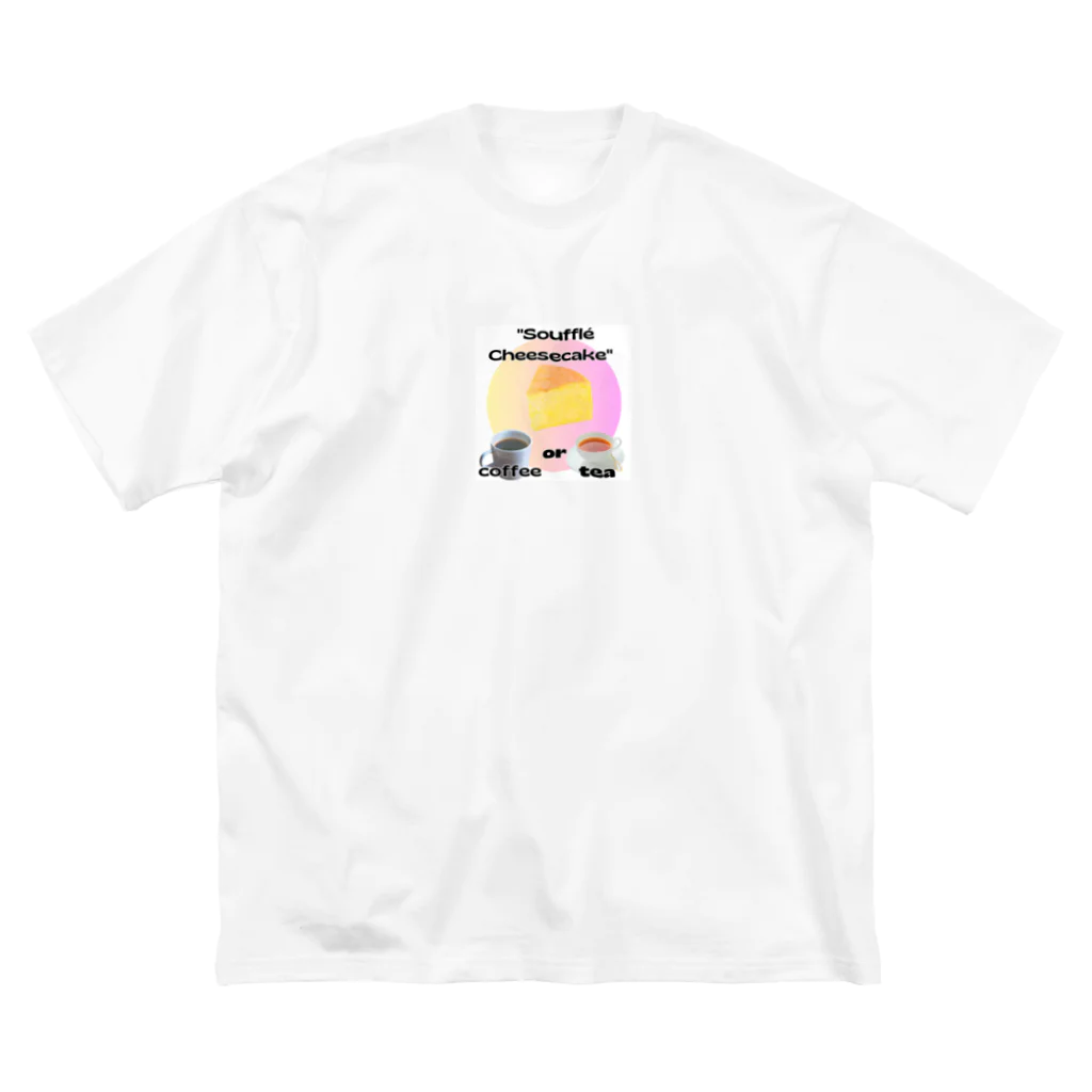 rokkakukikakuのスフレチーズケーキ ビッグシルエットTシャツ