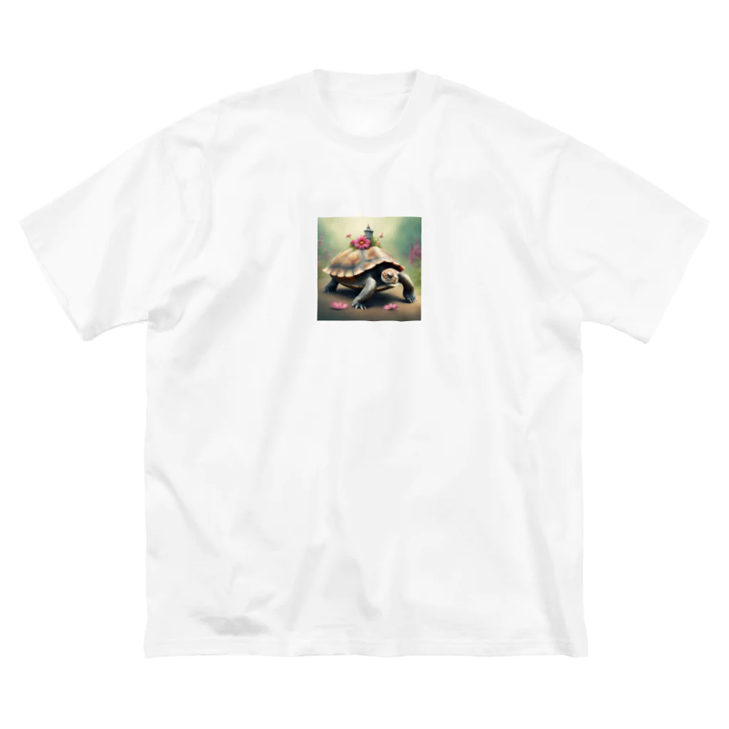 takka_555の癒される動物（カメ） Big T-Shirt