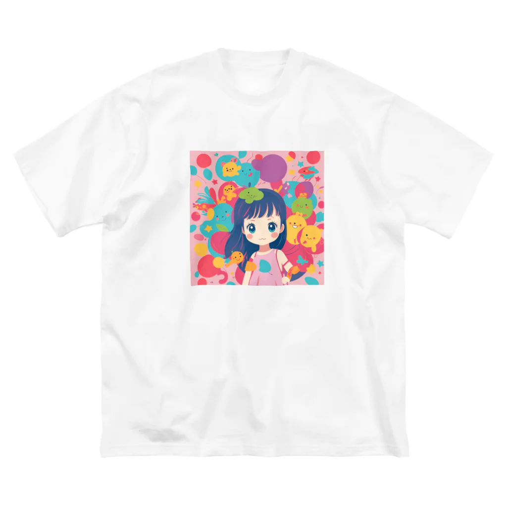 chillbee0416 (チルビー)のチルビー (あんこ) ビッグシルエットTシャツ