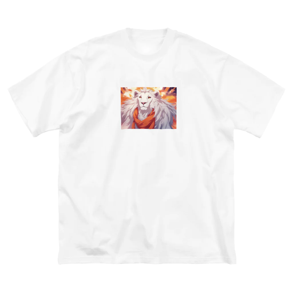 madatubomiのハンサムライオン🦁 ビッグシルエットTシャツ