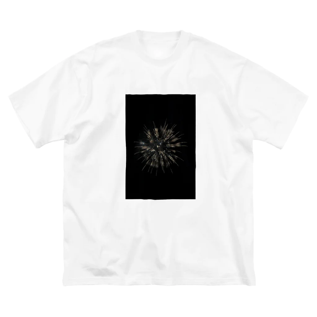 softbank777の感動の花火 ビッグシルエットTシャツ