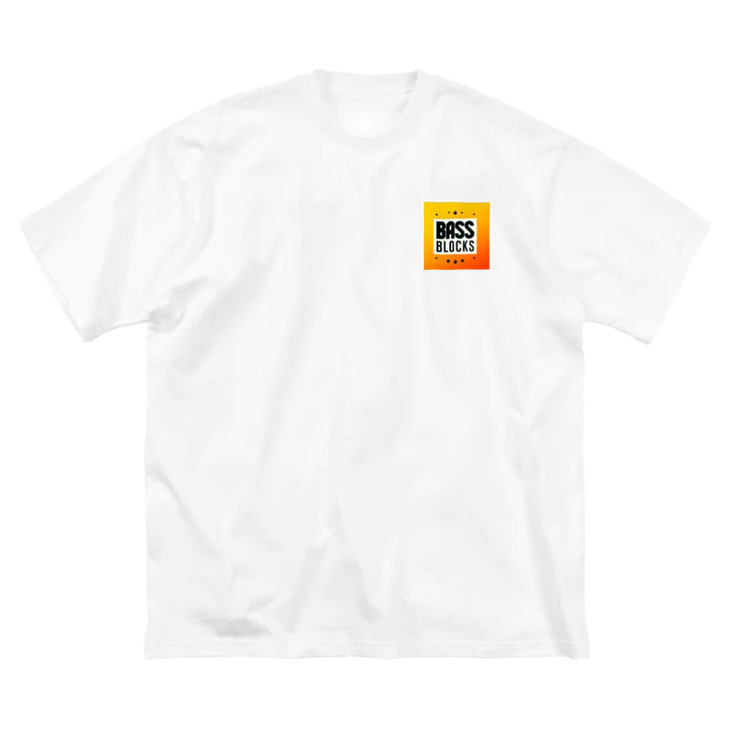 bassblocksの50upバス ビッグシルエットTシャツ