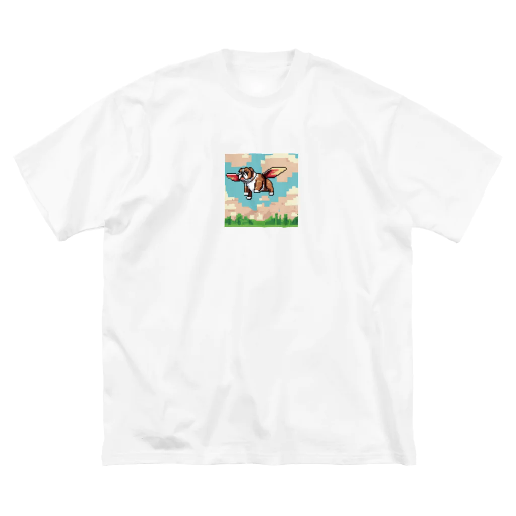 barisukaの空を飛ぶブルドッグ Big T-Shirt