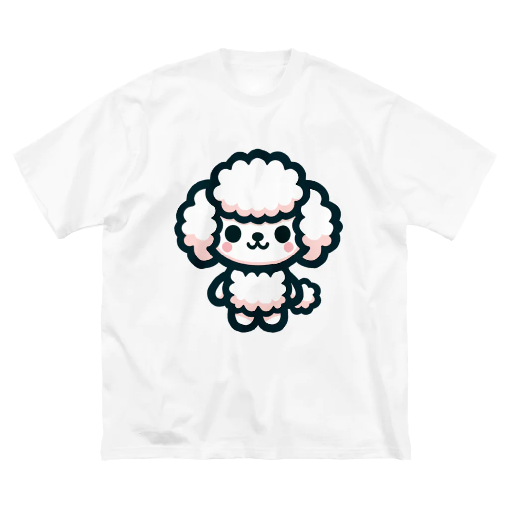 わんわんわんの可愛すぎるトイプーさん ビッグシルエットTシャツ