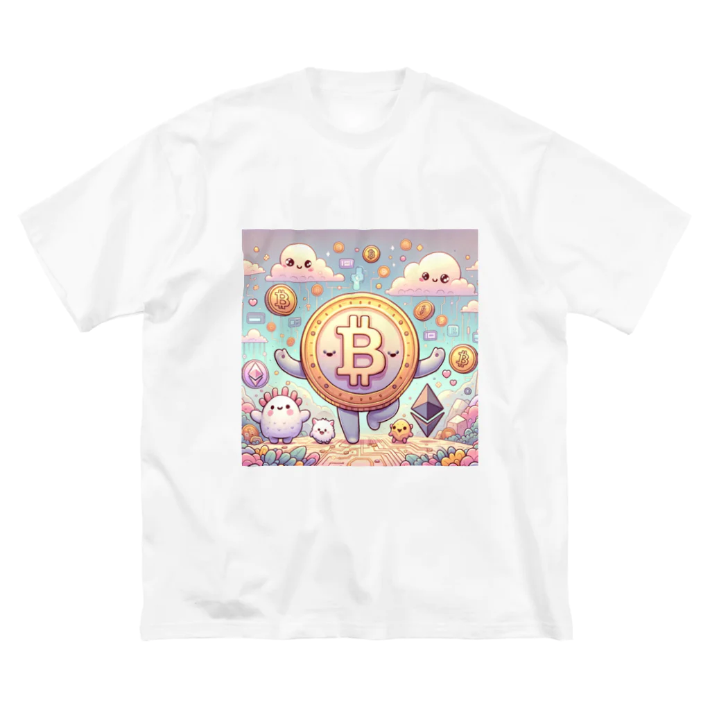 ごみちゃんショップのびっとこくん Big T-Shirt