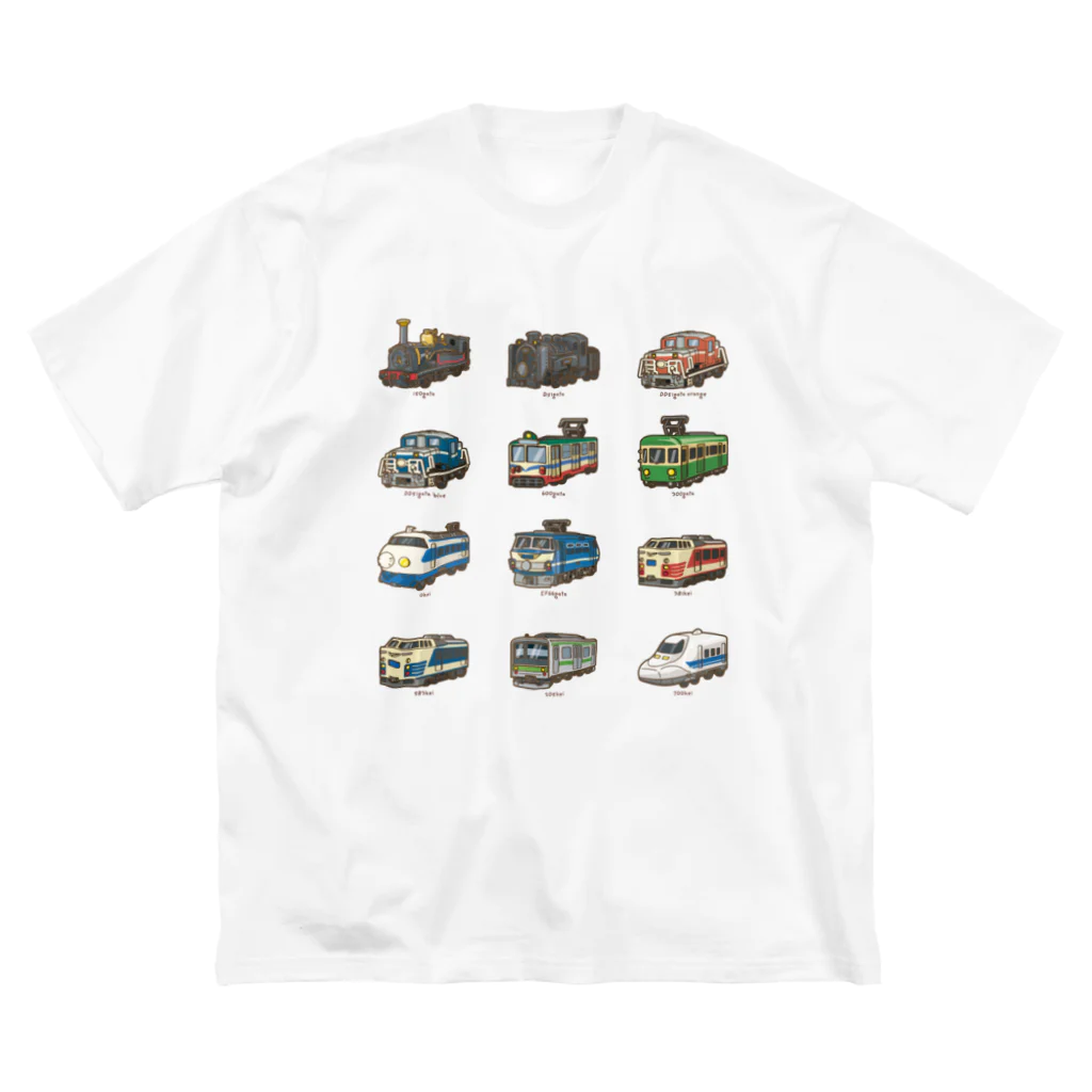 2ndlaboの歴代鉄道車両セット Big T-Shirt