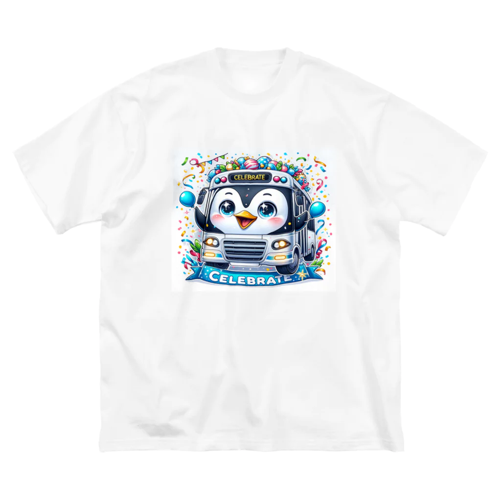 iwabousのペンギンバス Big T-Shirt