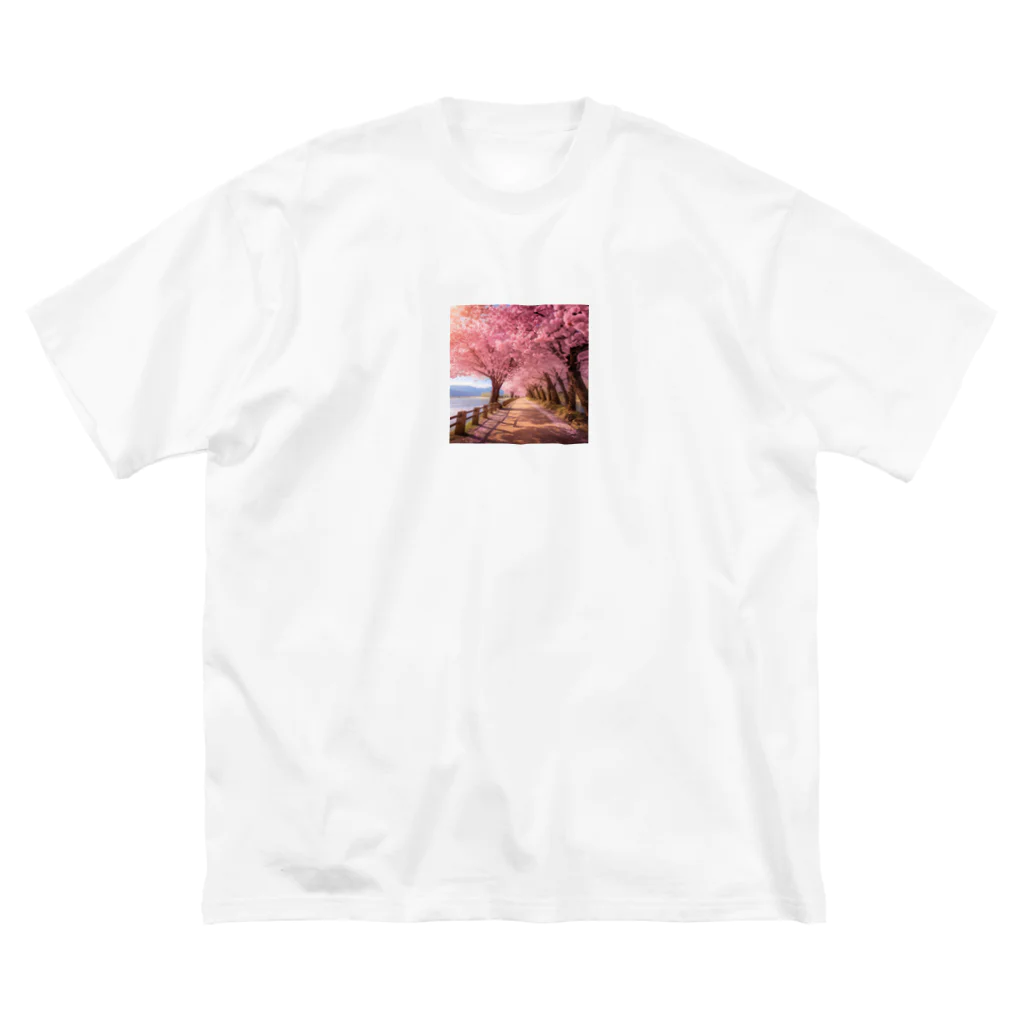 AQUAMETAVERSEの桜並木　なでしこ1478 Big T-Shirt