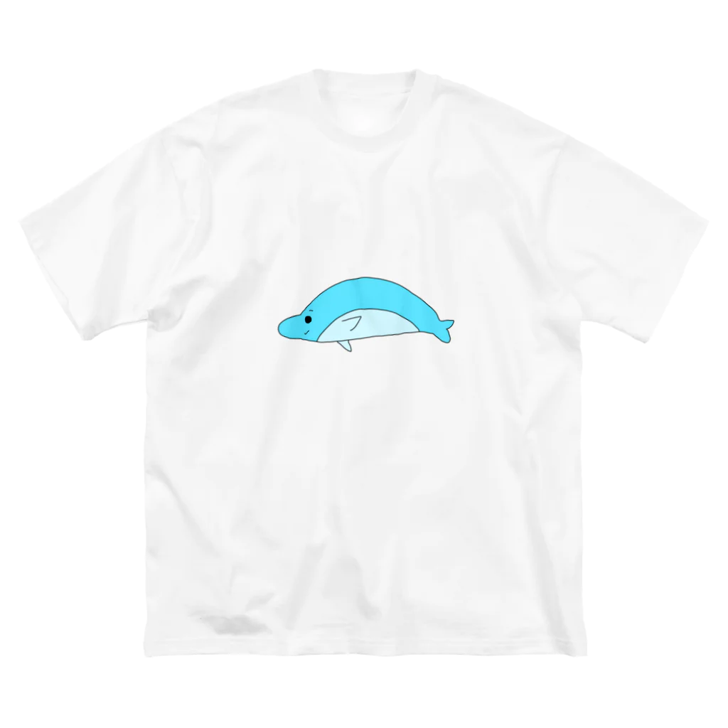 万歳千歳(ばんざい ちとせ)のゆったり現れたイルカ Big T-Shirt