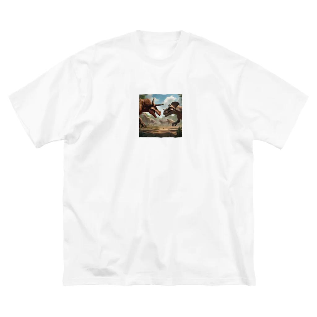 てぃっちゃんの恐竜　 Big T-Shirt