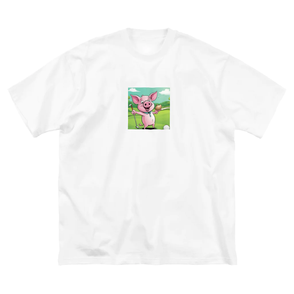 かめたびのぷ―のゴルフ Big T-Shirt