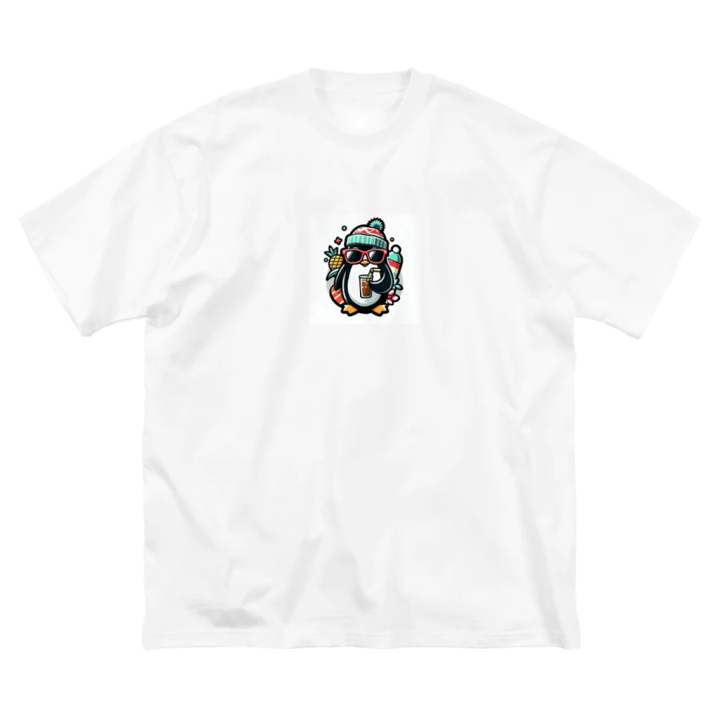 ankoro_mochiのサングラスペンギン ビッグシルエットTシャツ