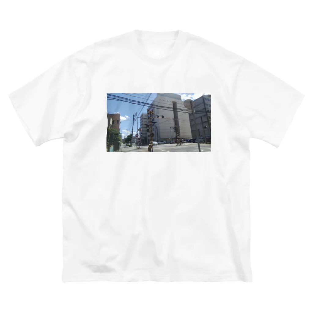 K,Iの街角のC型踏切 Big T-Shirt