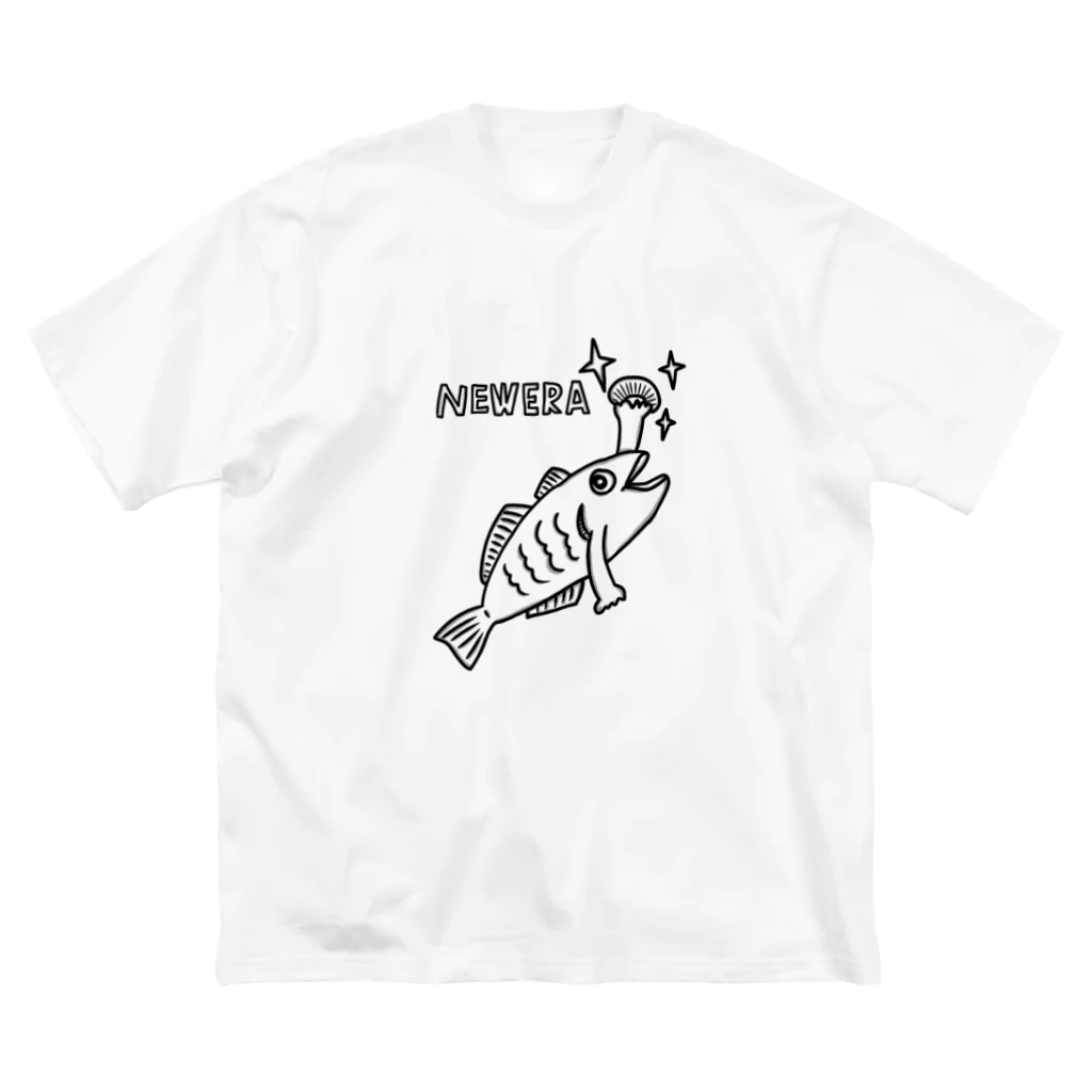 ヒロシオーバーダイブのニューエラ/NEWERA Big T-Shirt