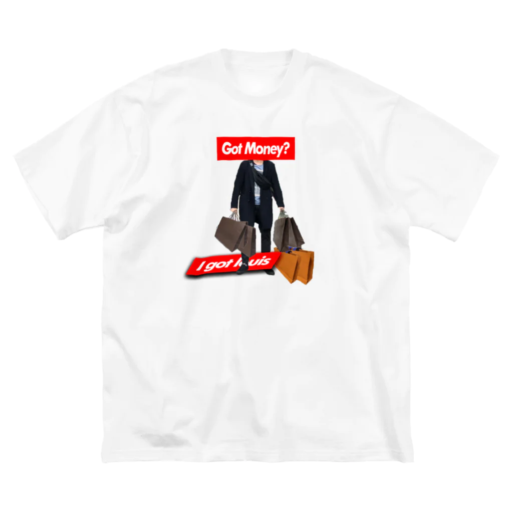 ohmollyのけいた Got Money? Got Louis Tshirts ビッグシルエットTシャツ