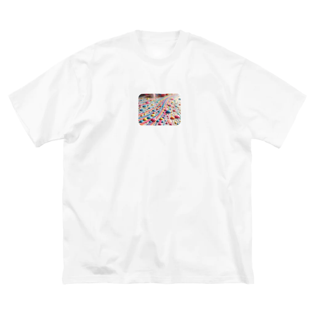 sansamのからふるえのぐ ビッグシルエットTシャツ