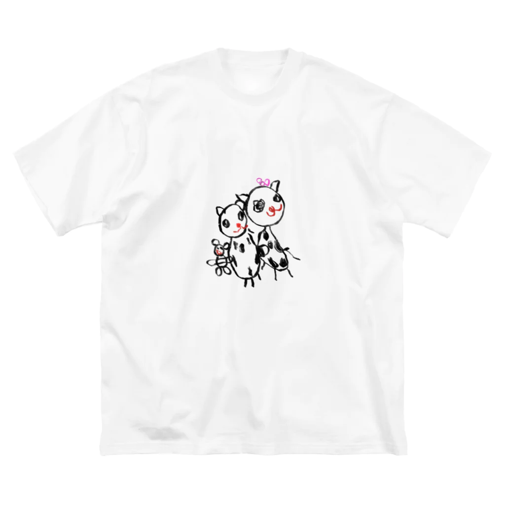 倉蜂るか(の)妊婦漫画のハムスター家族 Big T-Shirt