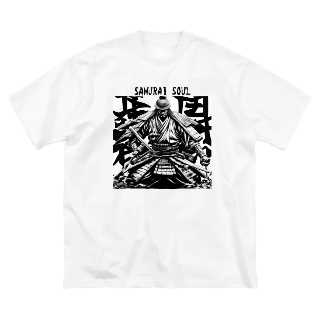 yosuga-aの侍根性 ビッグシルエットTシャツ