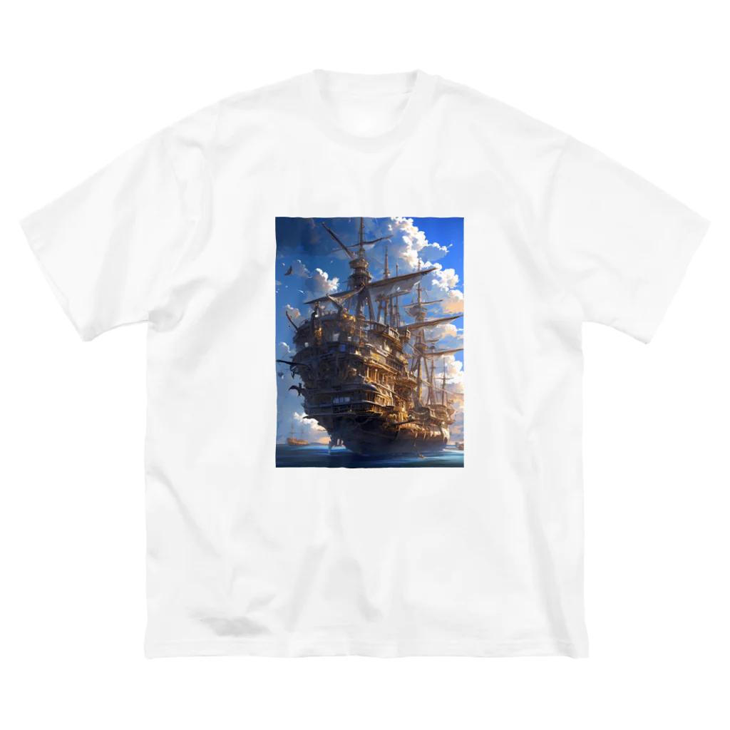 AQUAMETAVERSEの海賊船　なでしこ1478 Big T-Shirt