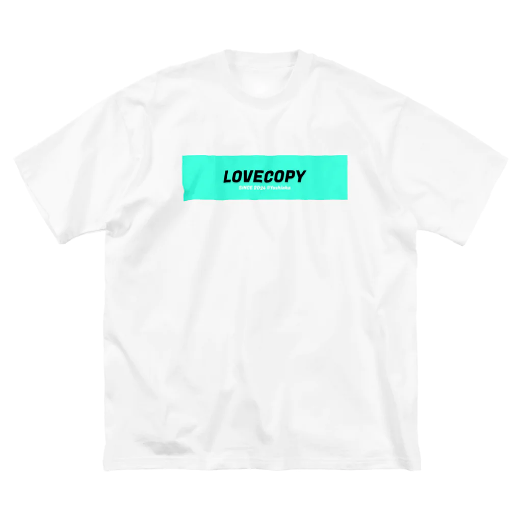 YoshiokaのLOVECOPY ビッグシルエットTシャツ