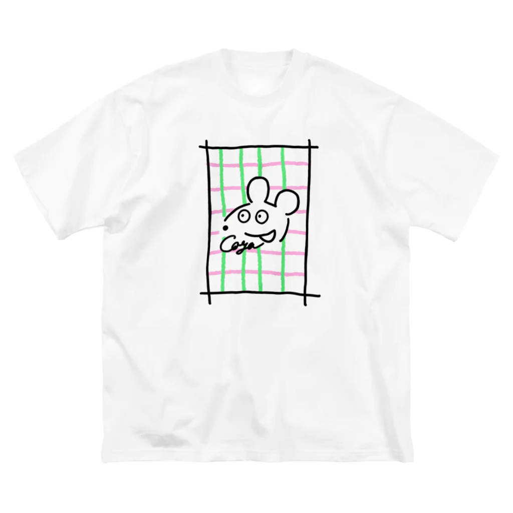 coyachi__のこやねずみ春 ビッグシルエットTシャツ