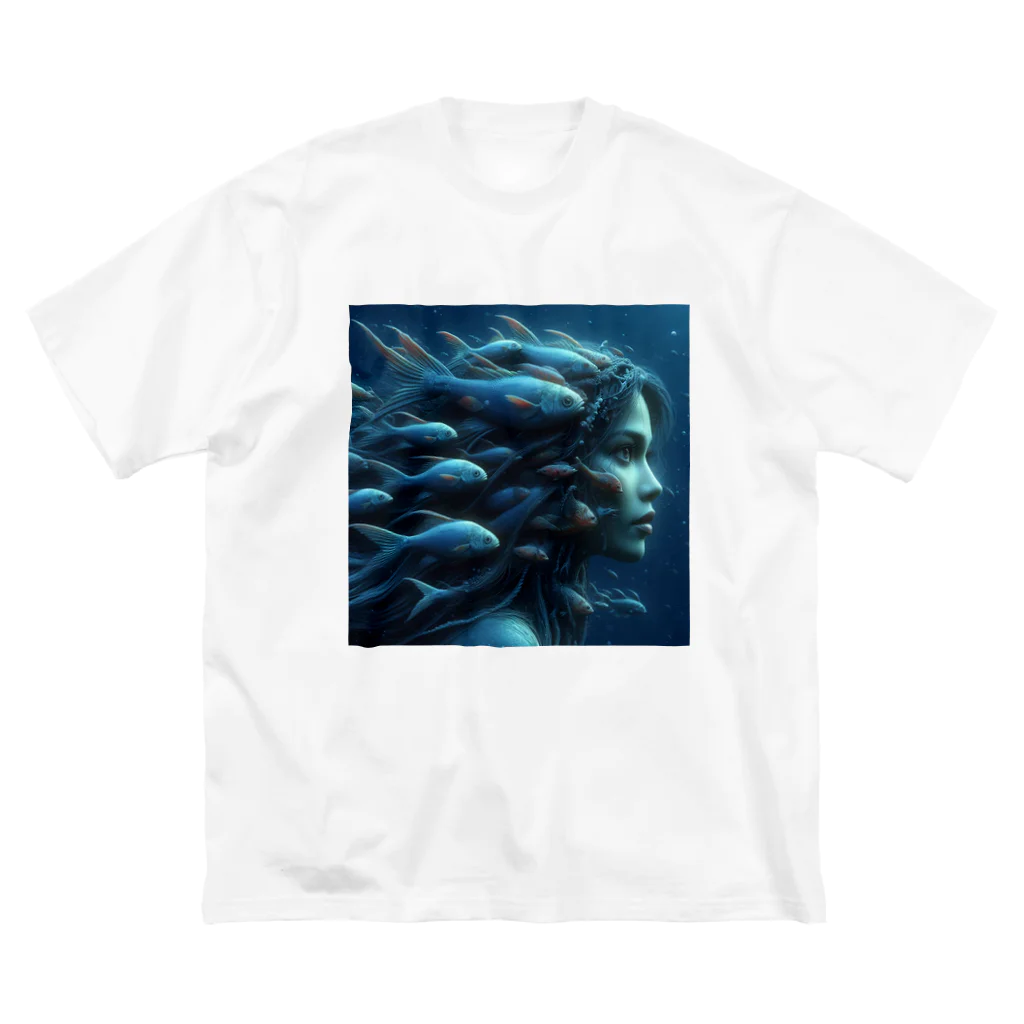 末田の魚群の女王 Big T-Shirt