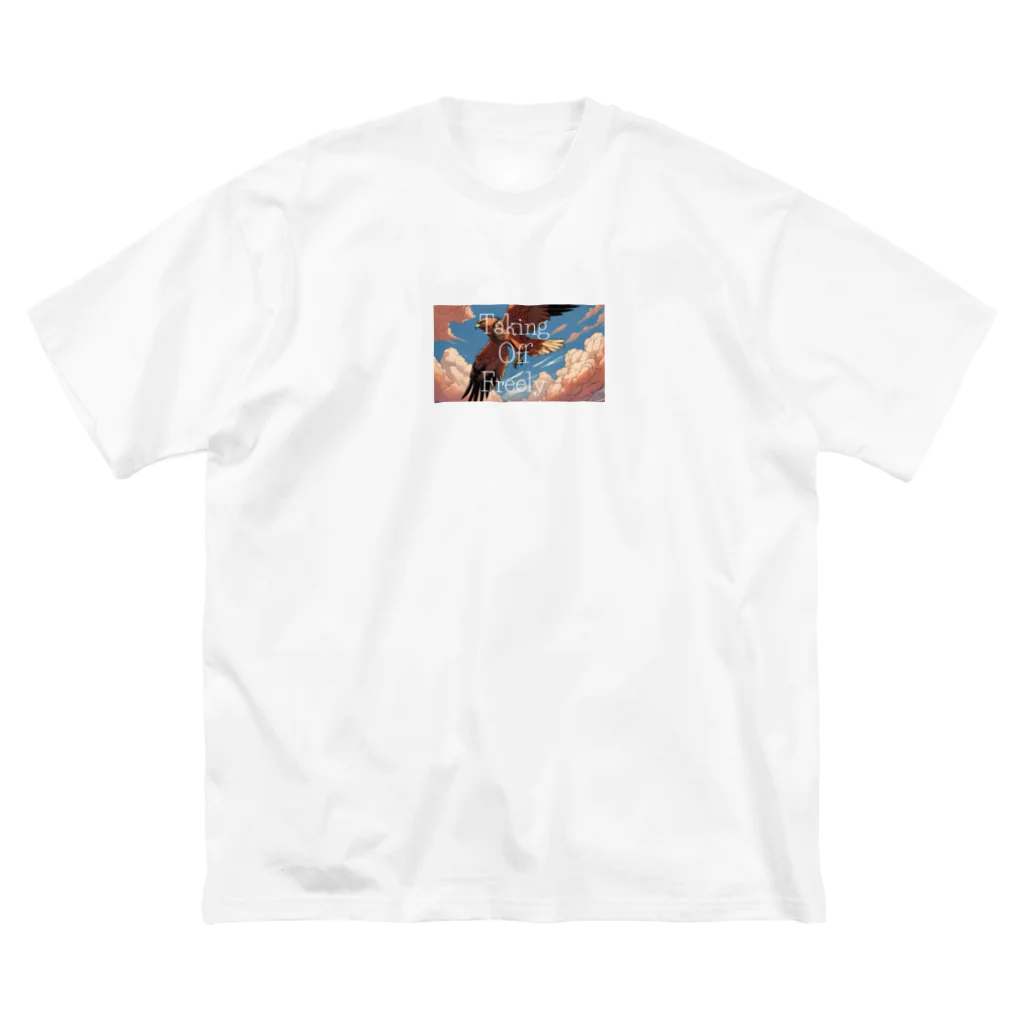 RN1990のTaking Off Freely ビッグシルエットTシャツ