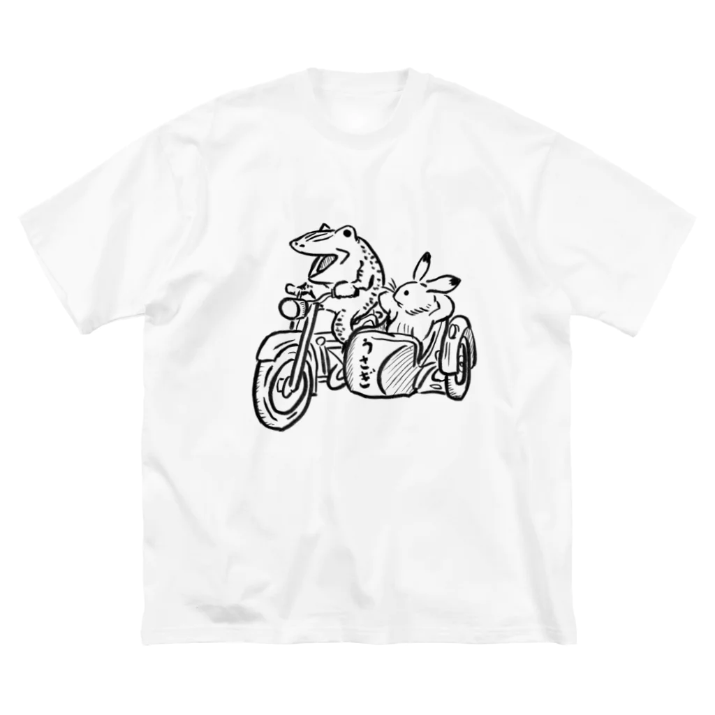 fujinosukeのバイク ビッグシルエットTシャツ