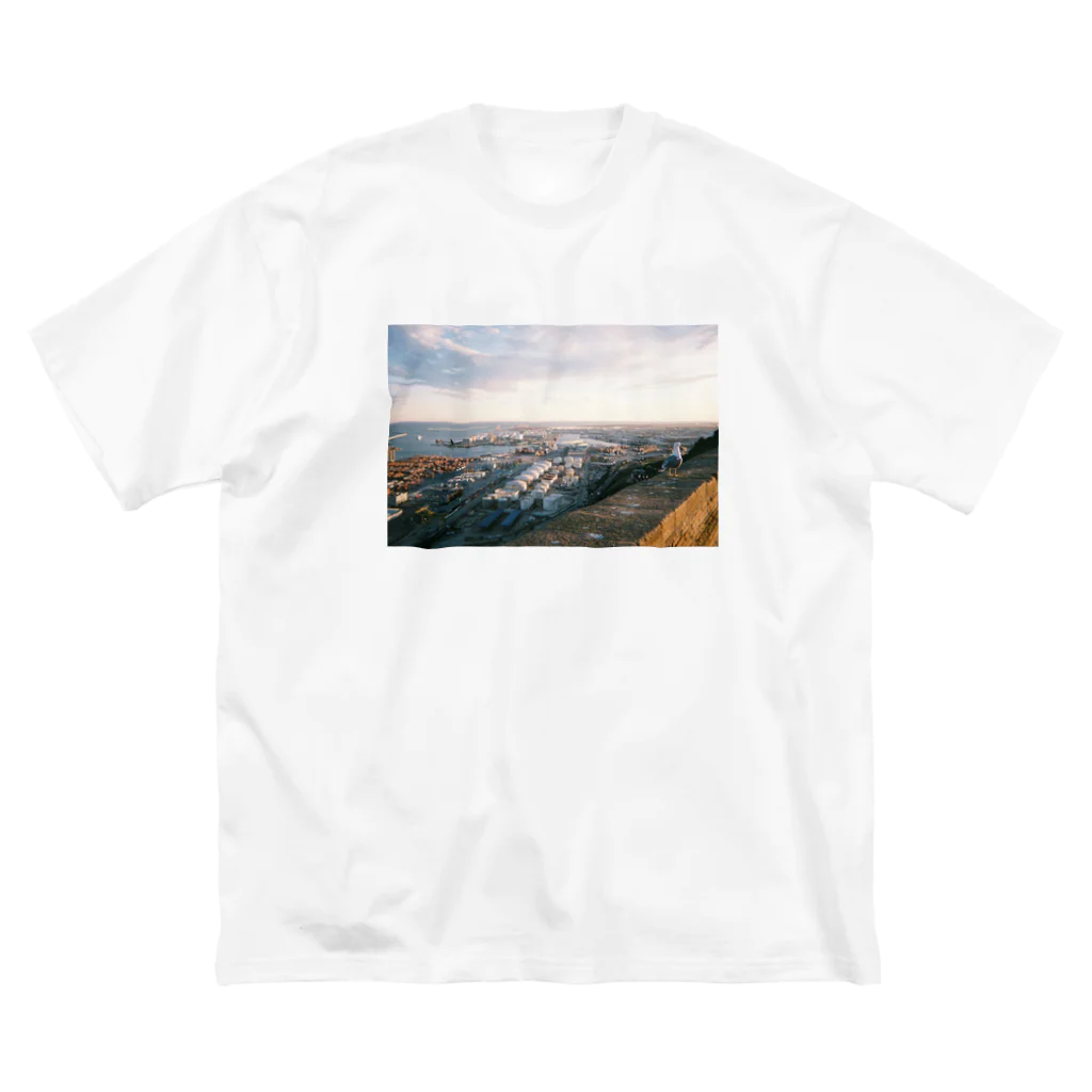 yapopiのBarcelona landscape ビッグシルエットTシャツ