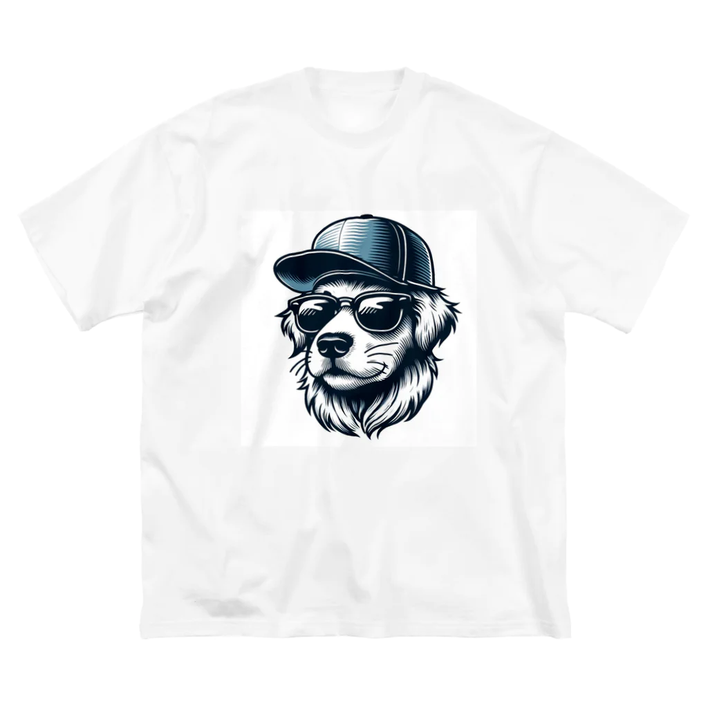 キャップ犬専門店のキャップ犬8 Big T-Shirt