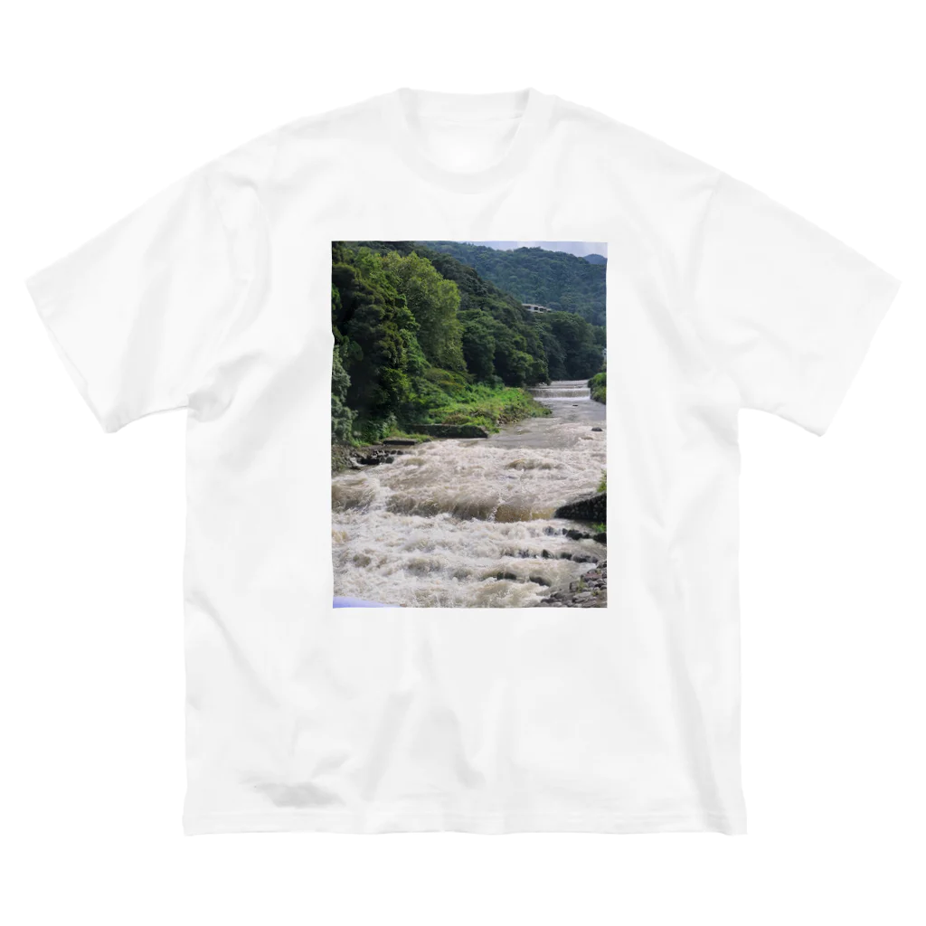 TACOIKAのHakone　RainyDay Big T-Shirt