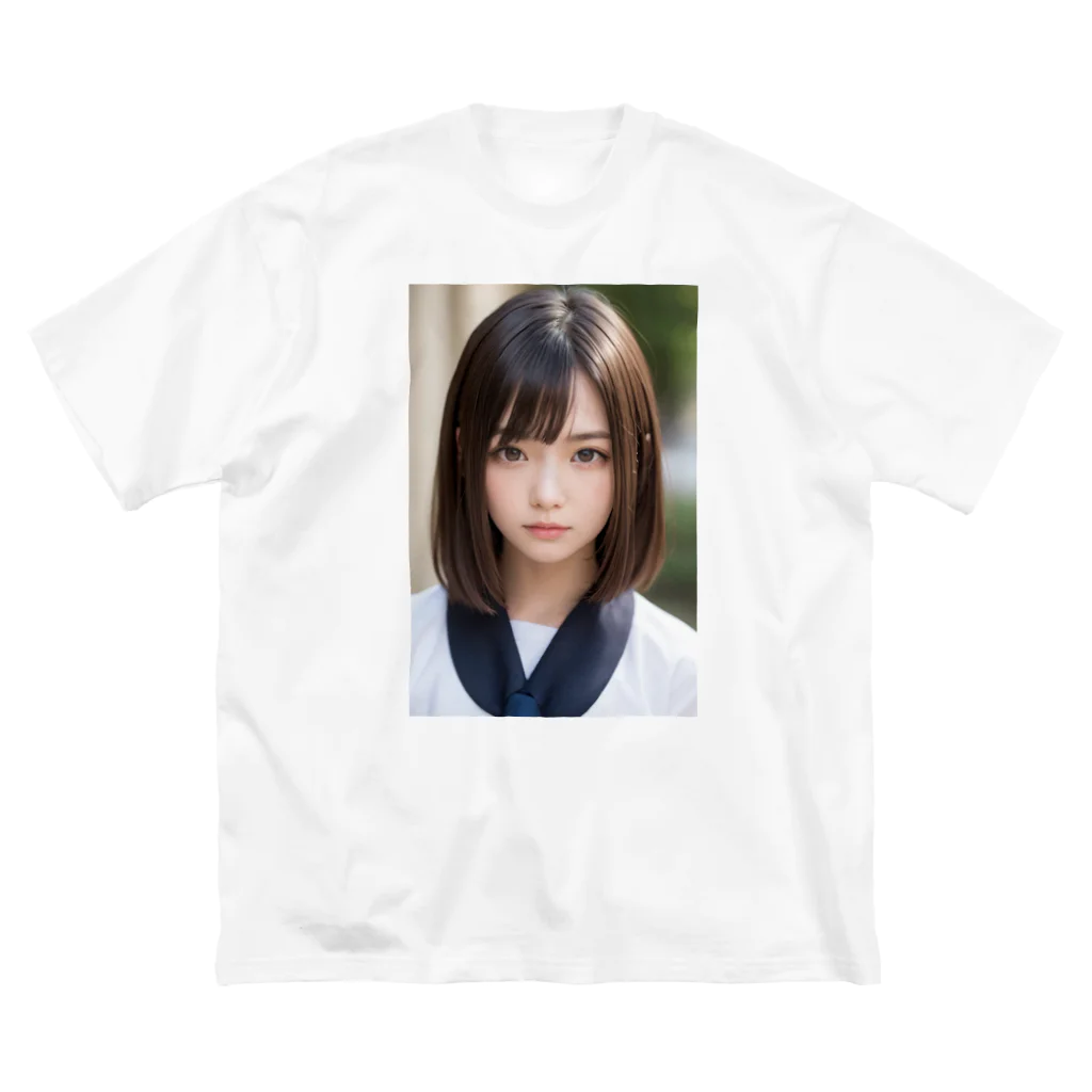 アニメイトのAI美女collection Big T-Shirt