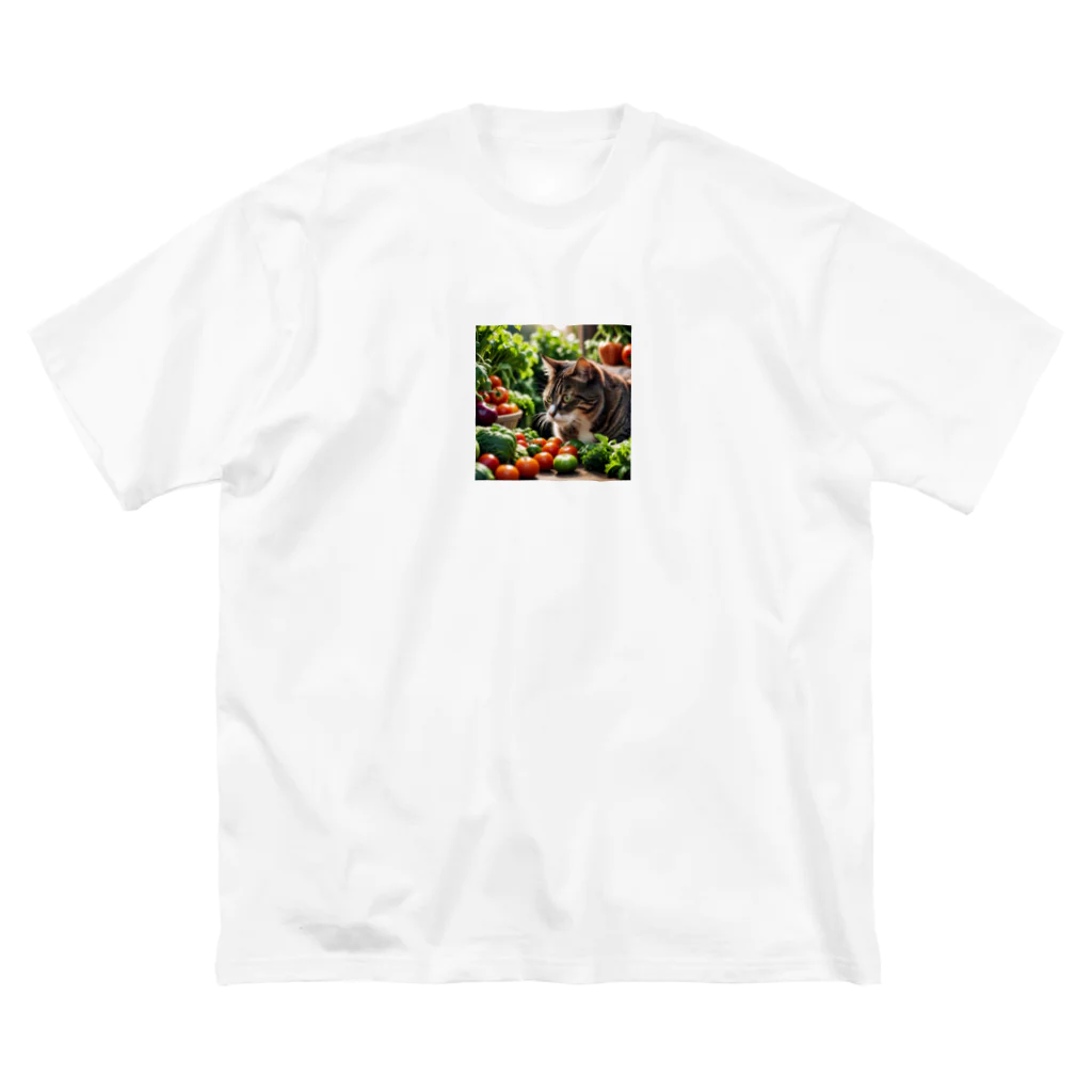 miyabi1116の草食な猫？ ビッグシルエットTシャツ