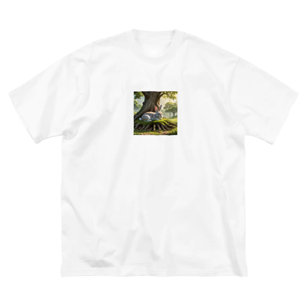 カズシの森のうさぎ Big T-Shirt