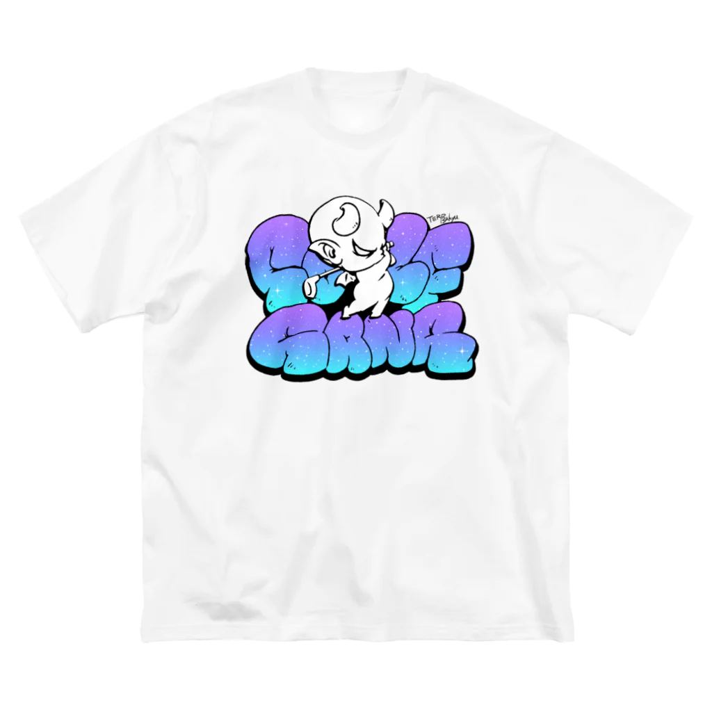 ☆てろバキュ アメージングSHOP☆のGOLF GANG［Galaxy］ ビッグシルエットTシャツ