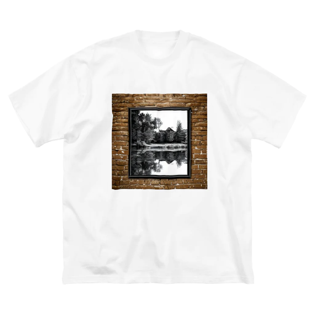 yasuwoのレトロ　風景 Big T-Shirt