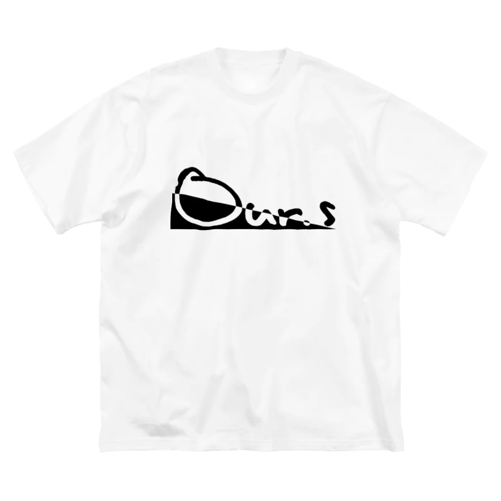 Our.s SUZURI店のスラッシュロゴ Big T-Shirt