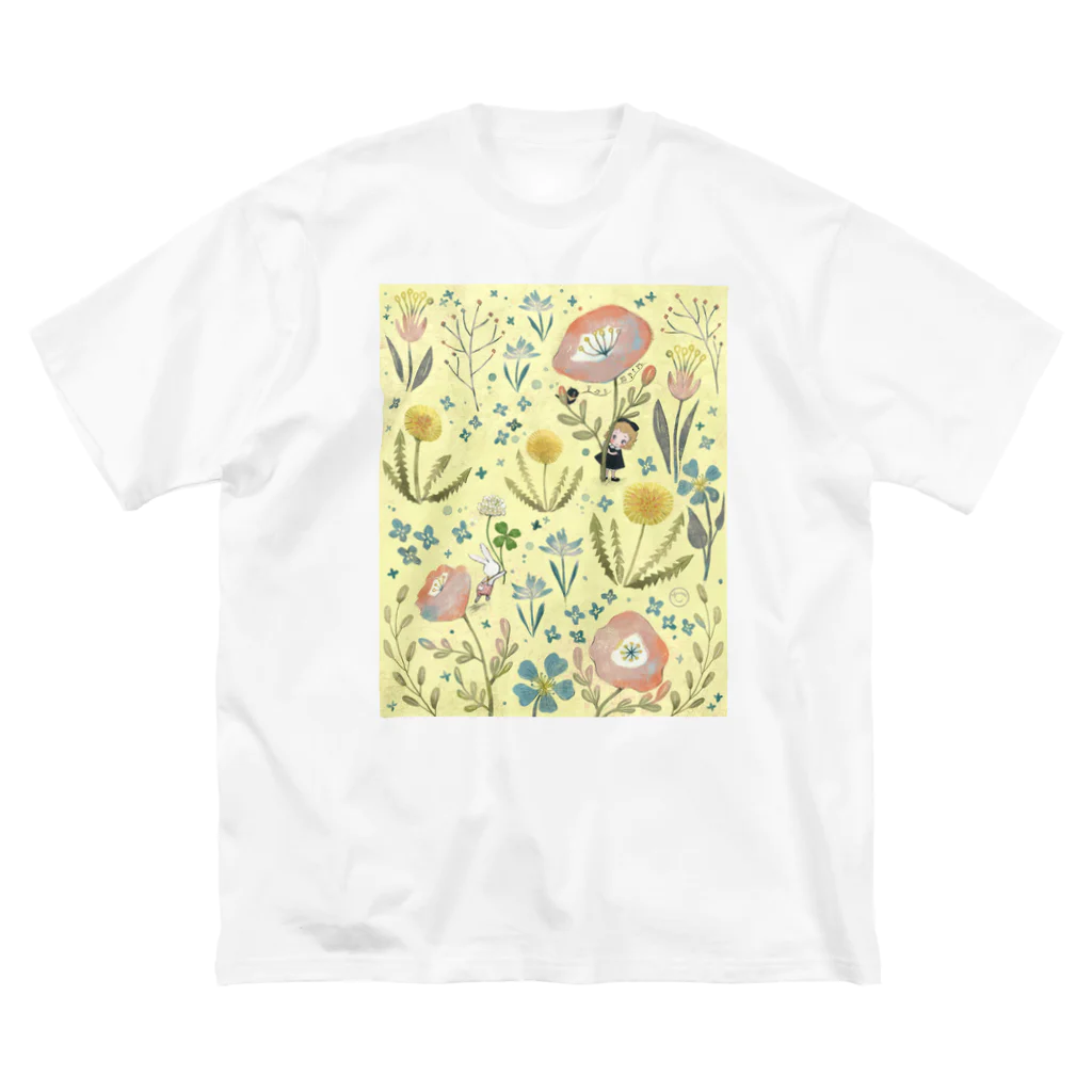 Yumi ＋ Artの🌸春のかくれんぼ🌸 ビッグシルエットTシャツ