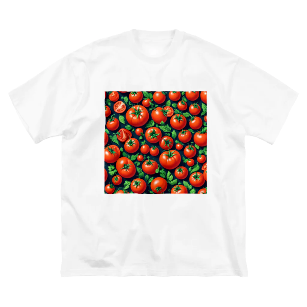 でゅのミニトマト ビッグシルエットTシャツ