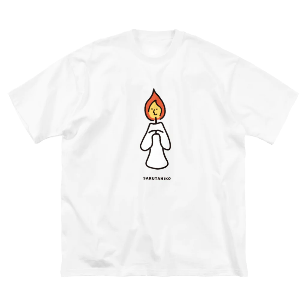 ねっこのSARUTAHIKO ビッグシルエットTシャツ