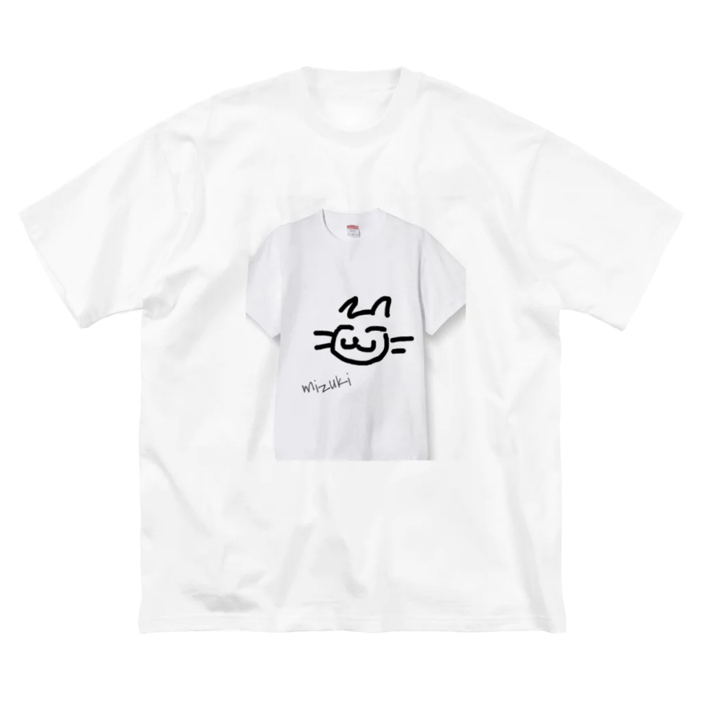 Mizuki・ASIA CATのMIZUKI落書き猫  Big T-Shirt