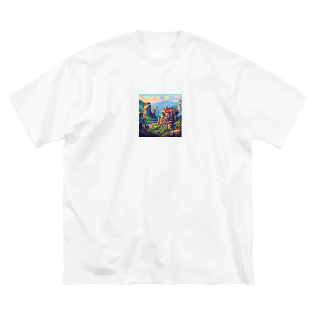 Pixel Art Goodsのメテオラ（pixel art） ビッグシルエットTシャツ