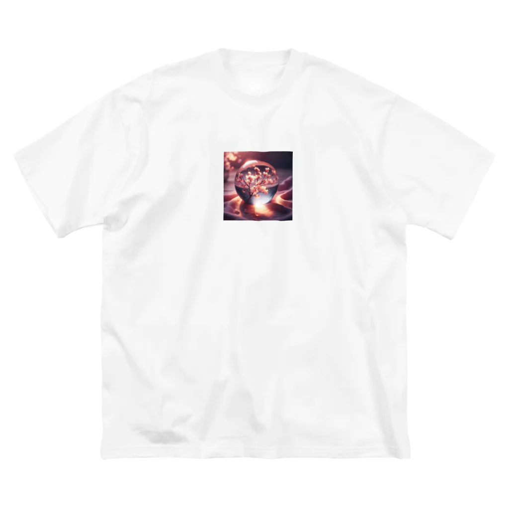 運気上昇グッズストアの桜水晶 Big T-Shirt