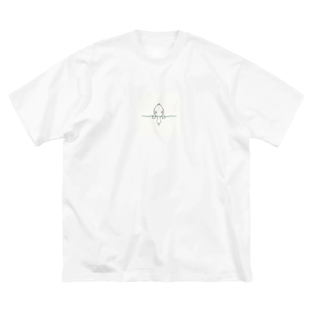 sotoasobiのsotoasobi -diving duck- ビッグシルエットTシャツ