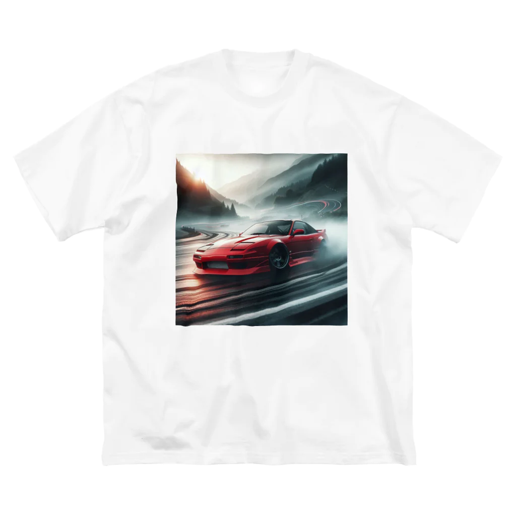 DRIFT CARSのドリフト　180sx ビッグシルエットTシャツ