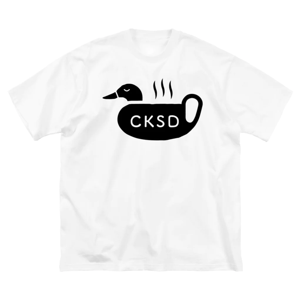 caféかも食堂のかも太郎くんgoods ビッグシルエットTシャツ