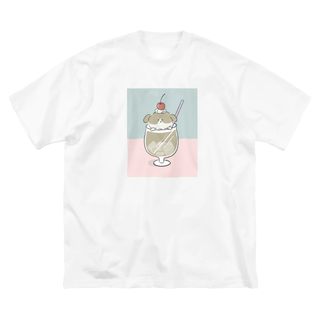 umemoのショップのラサのカフェオレ Big T-Shirt